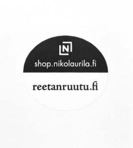 Tuotenauha Muovitarra nikolaurila reetanruutu