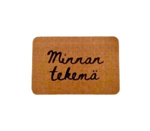 Tuotenauha Paperitarra Minnan tekemä